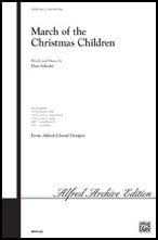 March of the Christmas Children Two-Part choral sheet music cover